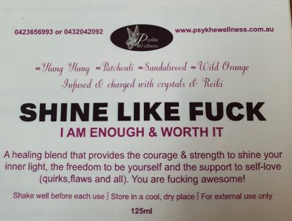 Shine Like Fuck - I AM Enough & Worth It- Good Self Esteem - Image 2