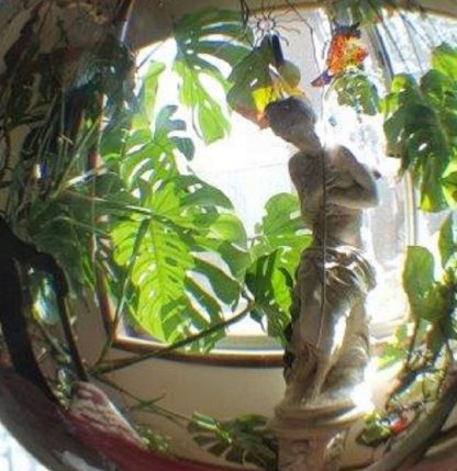 Huge Lead Crystal Scrying Ball