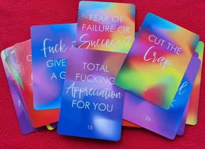 Get Fucking Motivated Oracle Cards ~ Adults Mental Health - Image 2