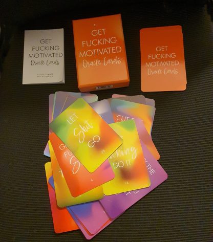 Get Fucking Motivated Oral Cards