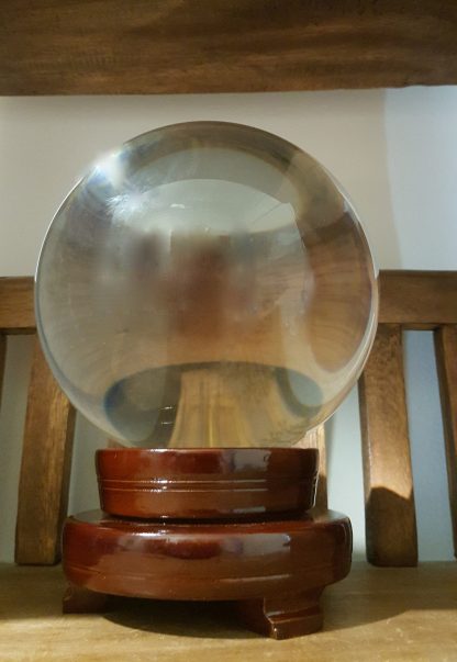 150 ml Clear Crystal Ball ~ for scrying or gazing