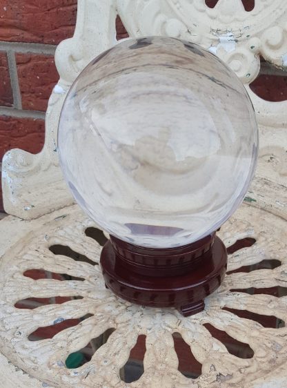 Clear Crystal Scrying Ball ,Gazing Lead Crystal Ball 150 MM - Image 3