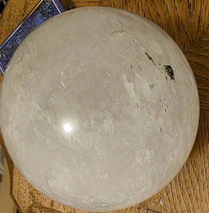Clear Quartz Crystal Ball Healing Sphere for Energy, Clarity + More - Image 11