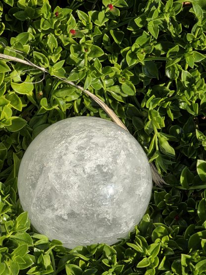 Clear Quartz Crystal Ball Healing Sphere for Energy, Clarity + More - Image 8