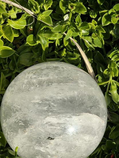 Clear Quartz Crystal Ball Healing Sphere for Energy, Clarity + More - Image 7