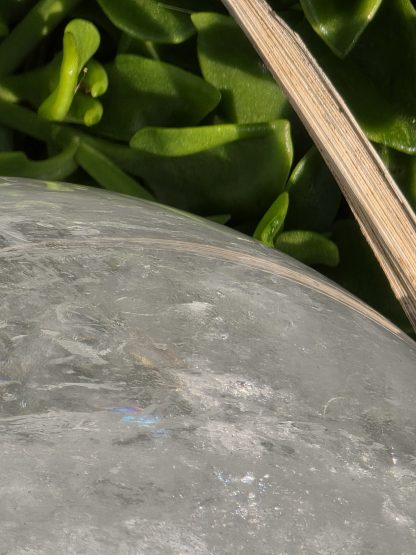 Clear Quartz Crystal Ball Healing Sphere for Energy, Clarity + More - Image 5