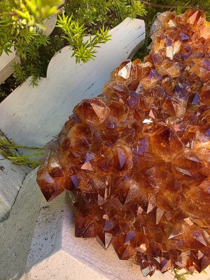 Beautiful Brazilian Citrine Cluster – 2.1kg Raw With Positive Energy - Image 7