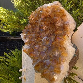 Genuine Brazilian Citrine Cluster ~ For : Abundance, Prosperity, Success, Positive Energy, Manifestation + more