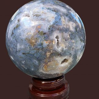 Exceptional Moss Agate Sphere
