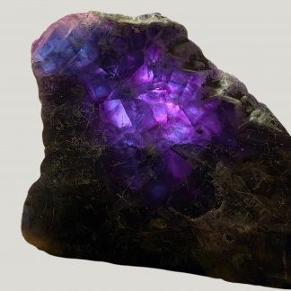 Beautiful Raw Fluorite Slab ~ Natural Australian Crystal