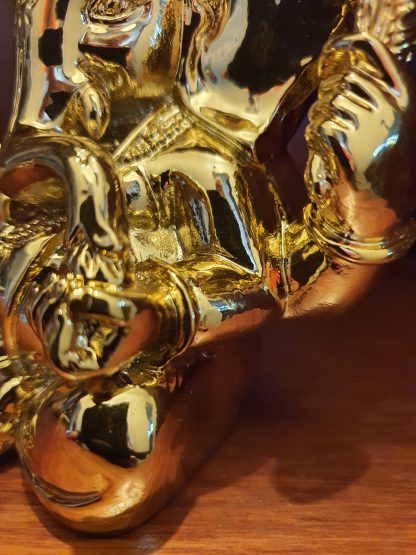 Lord Ganesha Statue in Gold~ The Hindu God of New Beginnings - Image 4
