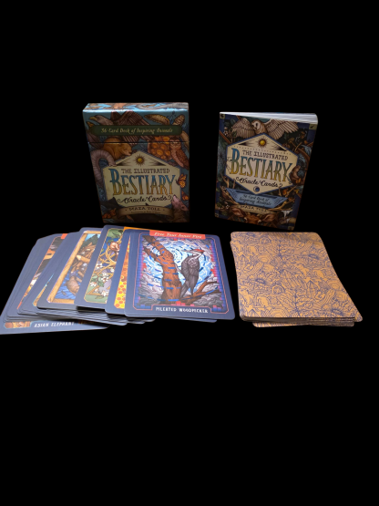 The Illustrated Bestiary Oracle Cards by Maia Toll