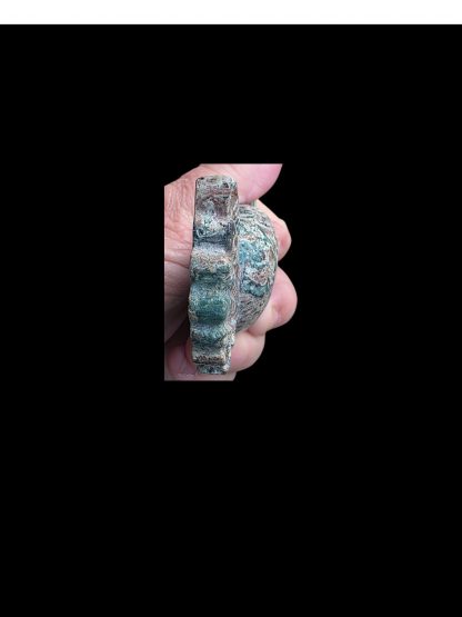 Ocean Jasper Heart with Wings – Carved Crystal Sculpture - Image 8