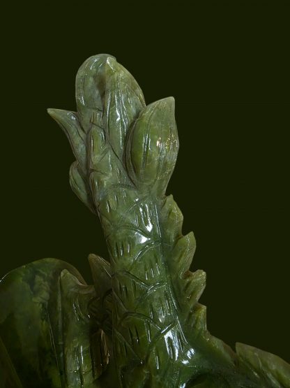Large Nephrite Jade Dragon Sculpture – 47 cm, 5.4 kg - Image 6