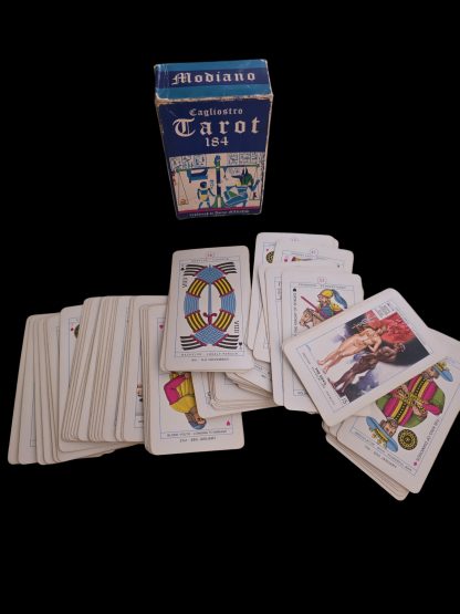 Rare Vintage Cagliostro Tarot 184 Deck by Modiano (1970s) - Image 2