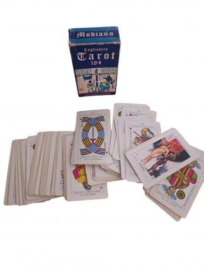 Rare Vintage Cagliostro Tarot 184 Deck by Modiano (1970s) - Image 4